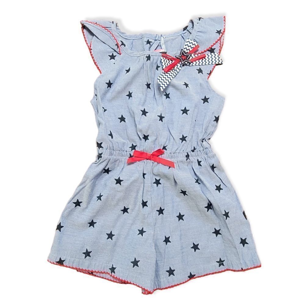 4th of july romper/ stars